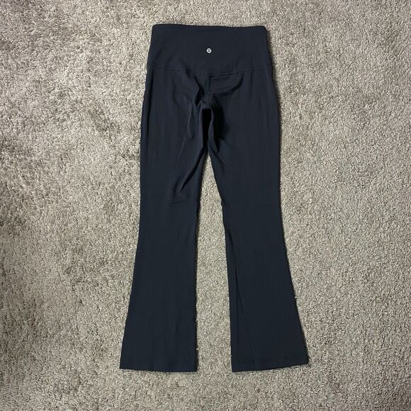 Lululemon Size 8 Align High Rise Mini Flared Pant 28" Black - Picture 2 of 7